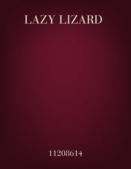 Lazy Lizard piano sheet music cover Thumbnail